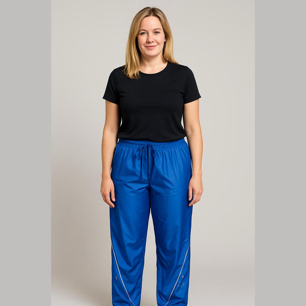 Danskin Now XL Blue **Activewear Pants** with Ankle Zips